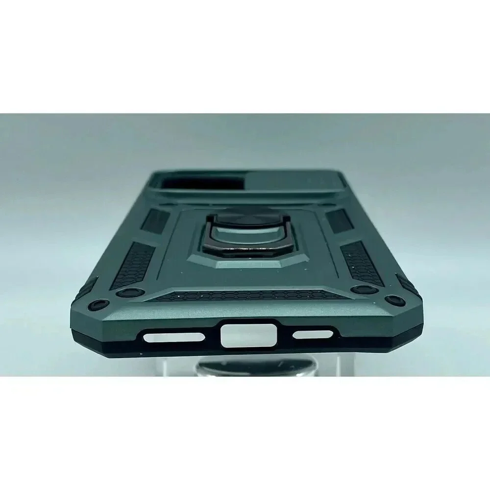 Hybrid Hard Case With Camera Lens Cover & Kickstand For iPhone‎ 13 Pro Max 6.7”